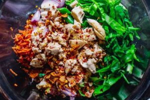 Ginger Sesame Chicken Salad